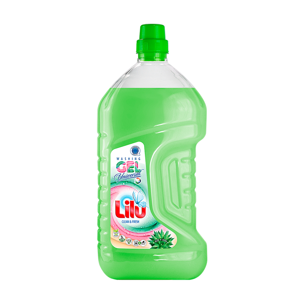Універсальний засіб для прання Lilu Universal Washing Gel 60 циклів прання, 3 л